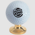 Golf Ball Shaped Mini Desk Clock